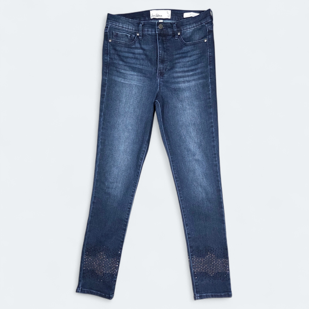 Sam Edelman High Rise Skinny Jeans Dark Wash Size 28